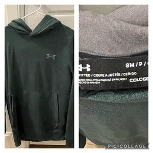 Under Armour Hunter green size small hoodie